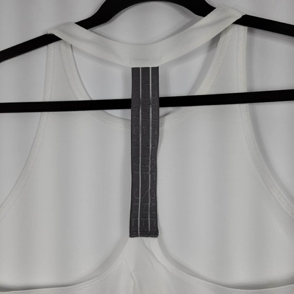 Athleta White Tank Top #189 Size M - Picture 3 of 9